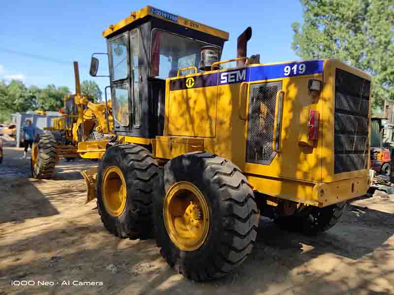 SEM919 Grader inspection finished