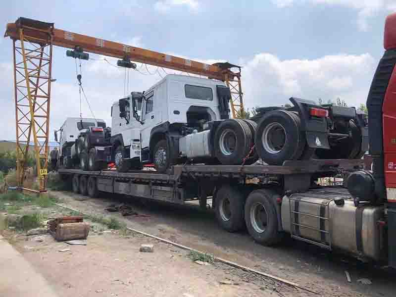 10 Sets 371hp tractor heads shipping to Nigeria